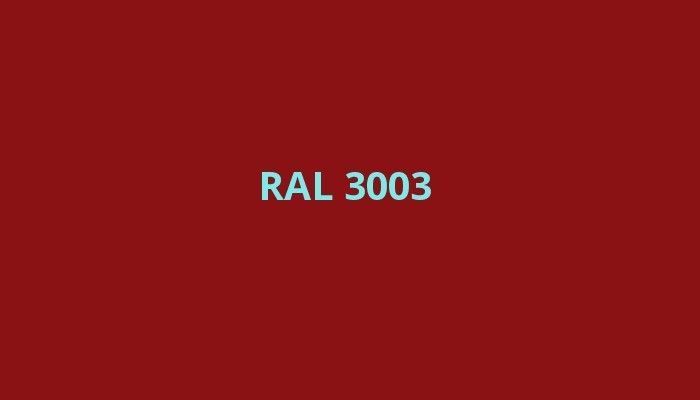 RAL 3003 - Rubínová